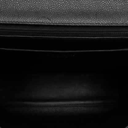 Chanel Caviar Kelly Top Handle Handbag (SHG-RFopJM)