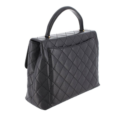 Chanel Caviar Kelly Top Handle (SHG-CmvHAK)