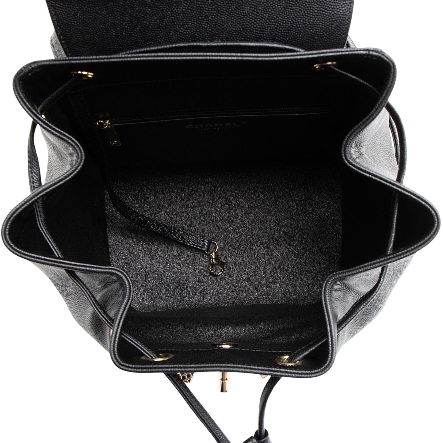 Chanel Caviar Leather Business Affinity Backpack (SHF-oTQxcP)