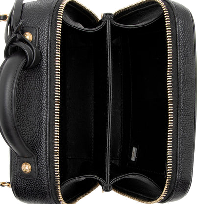 Chanel Caviar Leather CC Filigree Small Vanity Case (SHF-0Nks5y)
