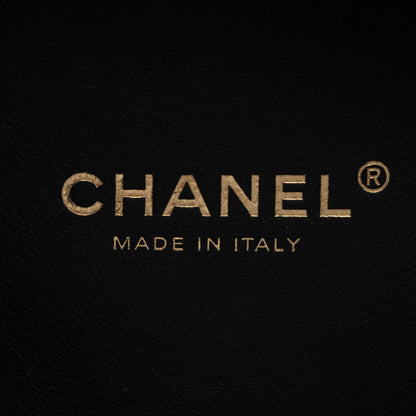 Chanel Caviar Leather CC Filigree Small Vanity Case (SHF-EhFdu3)