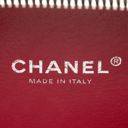 Chanel Caviar Leather CC Filigree Small Vanity Case
