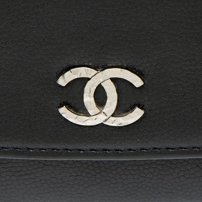 Chanel Caviar Leather CC Wallet on Chain