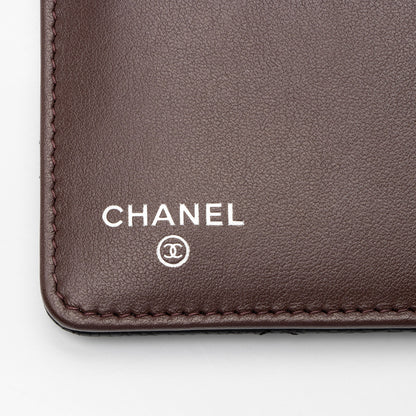 Chanel Caviar Leather CC Yen Wallet