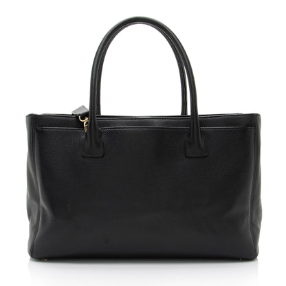 Chanel Caviar Leather Cerf Classic Executive Tote (SHF-vQMVxy)
