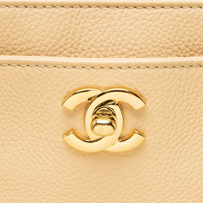 Chanel Caviar Leather Cerf Classic Executive Tote