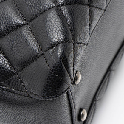 Chanel Caviar Leather City Small Shopping Tote