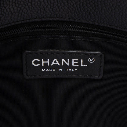 Chanel Caviar Leather City Small Shopping Tote
