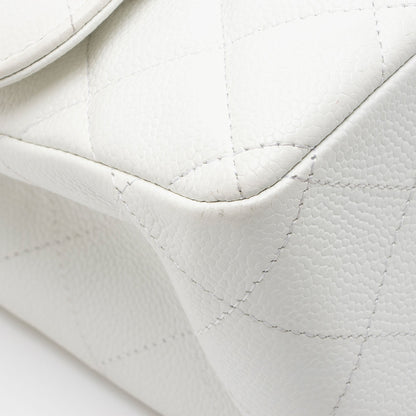 Chanel Caviar Leather Classic Jumbo Double Flap Bag