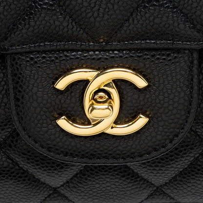 Chanel Caviar Leather Classic Maxi Single Flap Bag