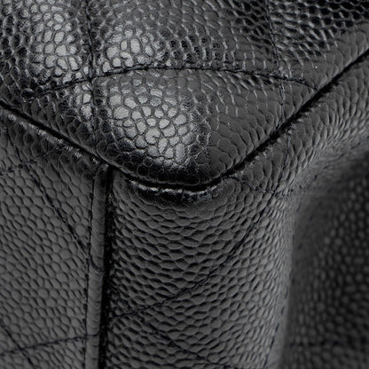 Chanel Caviar Leather Classic Maxi Single Flap Bag