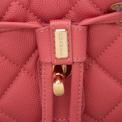 Chanel Caviar Leather Duma Small Backpack