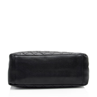Chanel Caviar Leather Grand Shopping Tote (SHF-6g7uPR)
