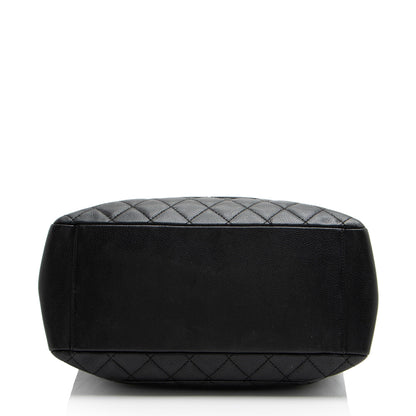 Chanel Caviar Leather Grand Shopping Tote (SHF-7NDD2a)