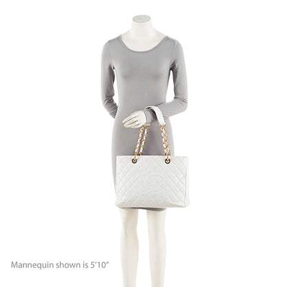 Chanel Caviar Leather Grand Shopping Tote