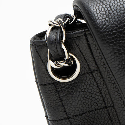 Chanel Caviar Leather Half Moon Shoulder Bag