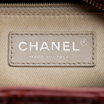 Chanel Caviar Leather In The Business North South Tote (SHF-19581)