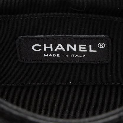 Chanel Caviar Leather Incognito Square Mini Flap Bag