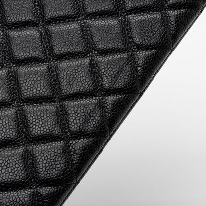Chanel Caviar Leather Large O-Case