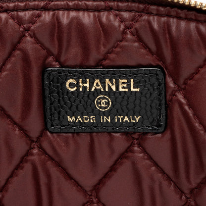 Chanel Caviar Leather Large O-Case