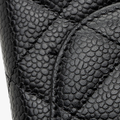 Chanel Caviar Leather Long Wallet