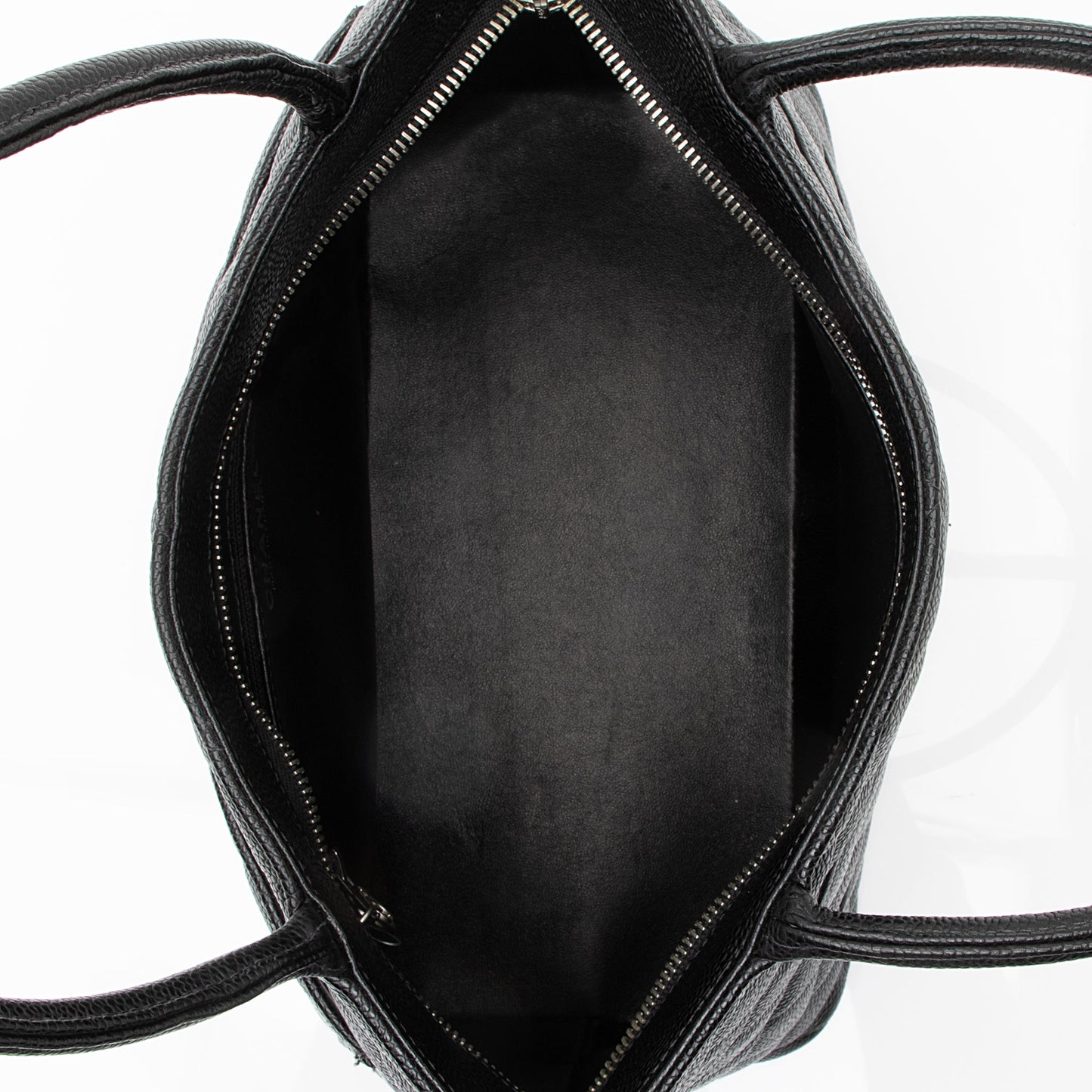Chanel Caviar Leather Medallion Tote (SHF-23125)
