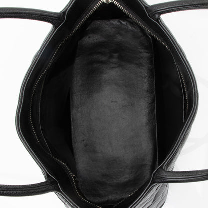 Chanel Caviar Leather Medallion Tote (SHF-23126)