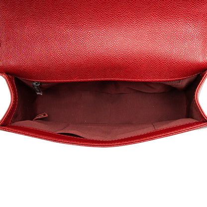 Chanel Caviar Leather New Medium Boy Bag