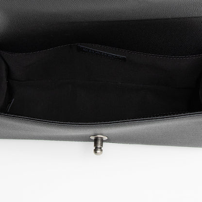 Chanel Caviar Leather Old Medium Boy Bag (SHF-22678)