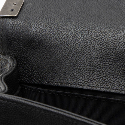 Chanel Caviar Leather Old Medium Boy Bag