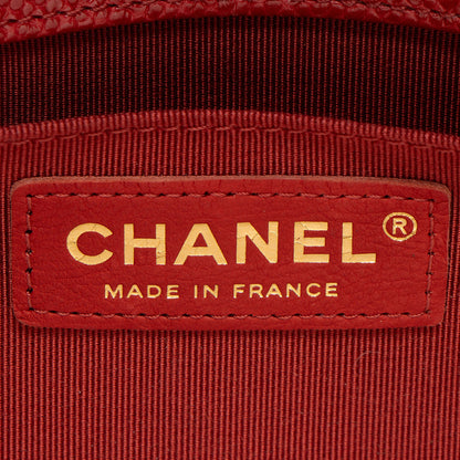Chanel Caviar Leather Old Medium Boy Bag