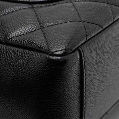 Chanel Caviar Leather Petite Shopping Tote