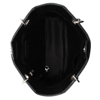 Chanel Caviar Leather Petite Shopping Tote