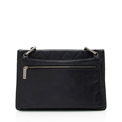 Chanel Caviar Leather Retro Class Medium Flap Bag