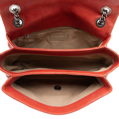 Chanel Caviar Leather Simply CC Medium Flap Bag