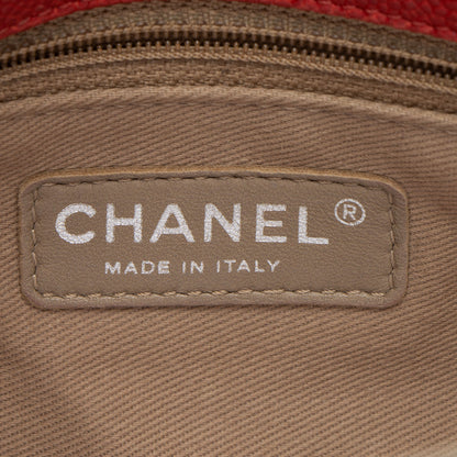 Chanel Caviar Leather Simply CC Medium Flap Bag