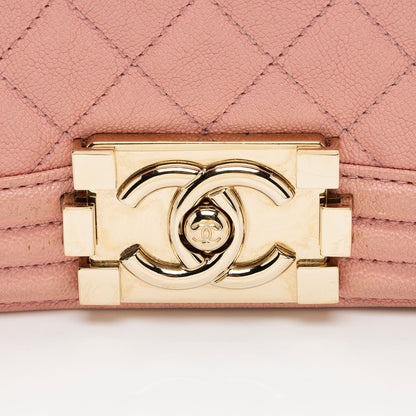 Chanel Caviar Leather Small Boy Bag