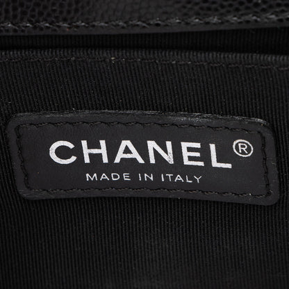 Chanel Caviar Leather Small Boy Bag