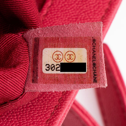 Chanel Caviar Leather Small Boy Bag