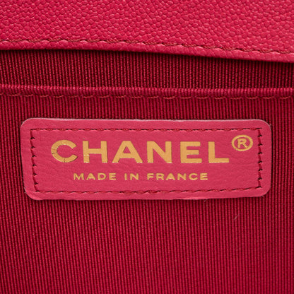 Chanel Caviar Leather Small Boy Bag
