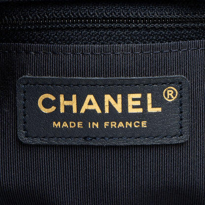 Chanel Caviar Leather CC Large Shopping Tote