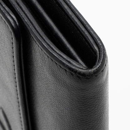 Chanel Caviar Leather Timeless Wallet (SHF-kbpgFo)