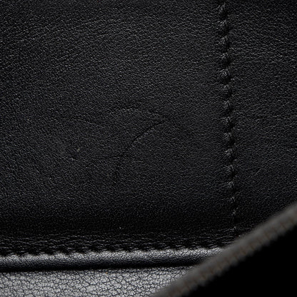 Chanel Caviar Leather Timeless Zip Around Wallet