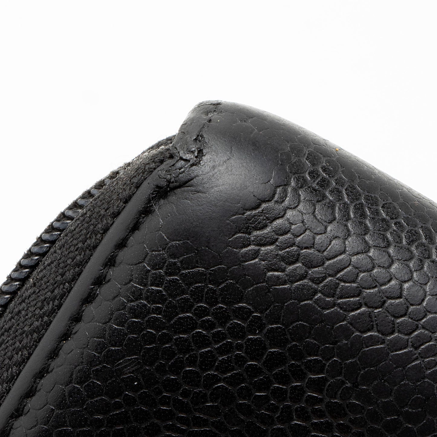 Chanel Caviar Leather Timeless Zip Around Wallet