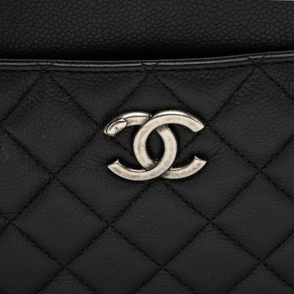 Chanel Caviar Leather Urban Companion Tote (SHF-nAN9Fg)