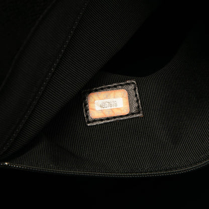 Chanel Caviar Logo Chain Shoulder Bag