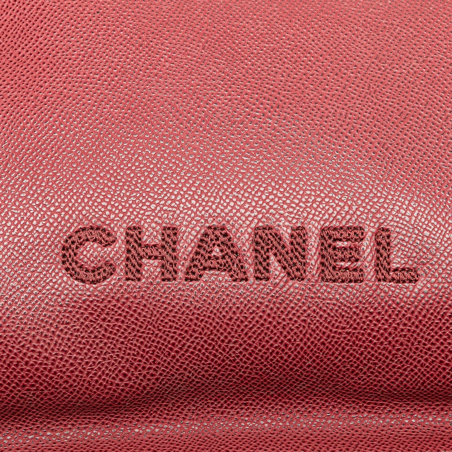 Chanel Caviar Logo Tote
