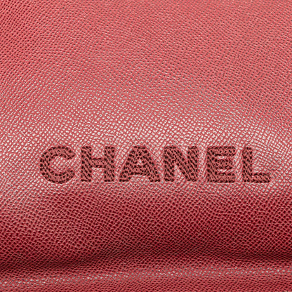 Chanel Caviar Logo Tote