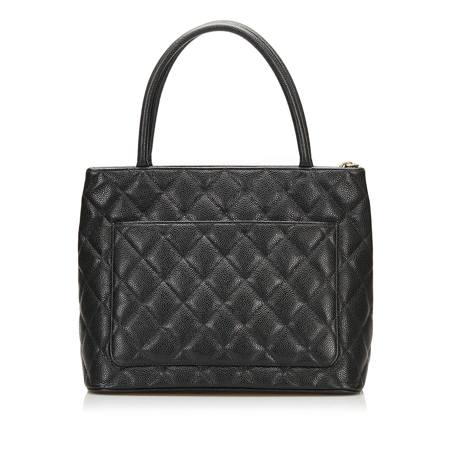 Chanel Caviar Medallion Tote (SHG-36029)
