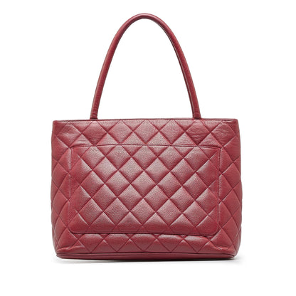 Chanel Caviar Medallion Tote (SHG-MUMoiU)